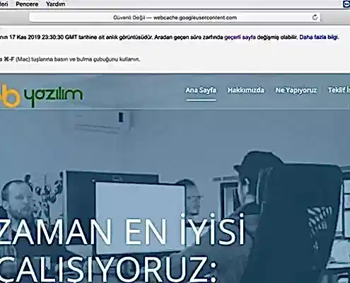 google siteme en son ne zaman geldi